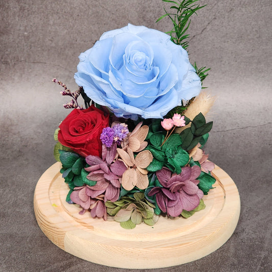 玻璃罩永生花工作坊