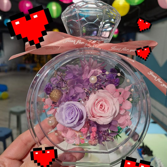 香水瓶永生花工作坊