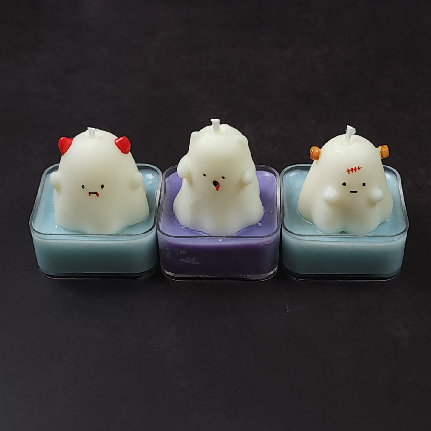萬聖節造型茶蠟